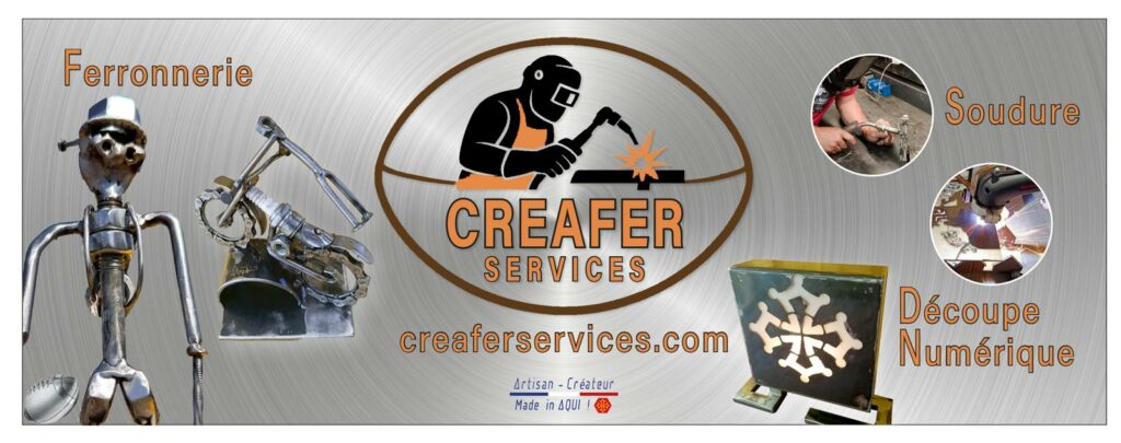 Artisan créateur d'objet décoration et personnalisation en fer artisanale