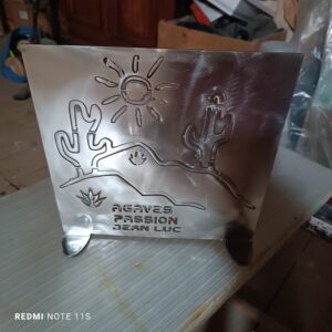 Support publicitaire entreprise Agaves Passion Jean Luc