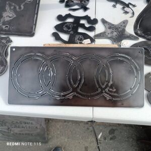 Logo Audi rectangulaire