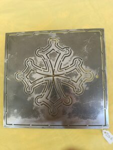 Plaque décorative croix occitane 20 euro